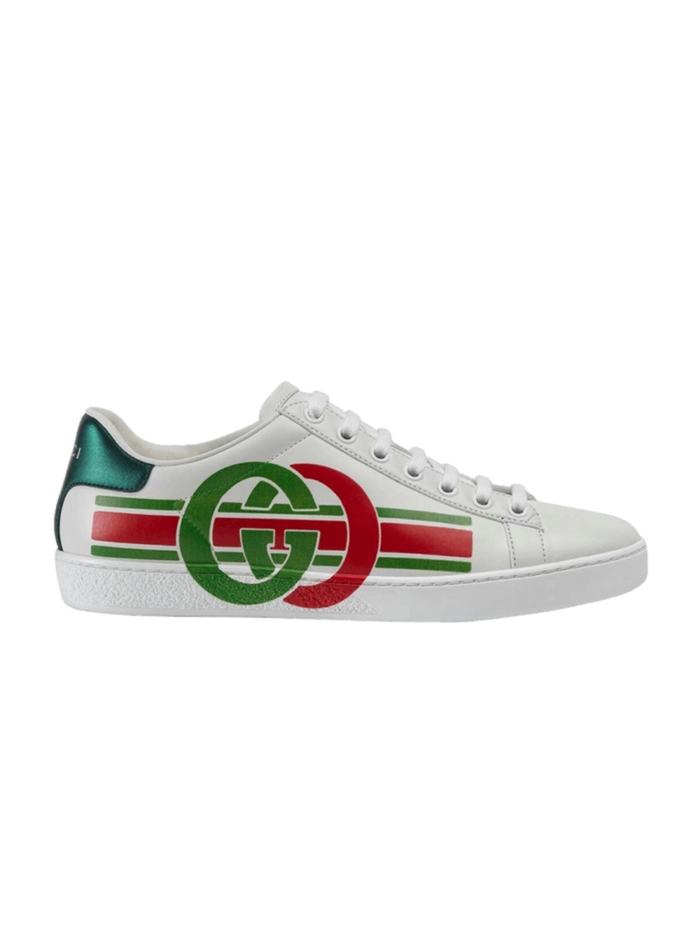 These are Gucci Ace Interlocking GG Logo sneakers - Picture 5 of 5